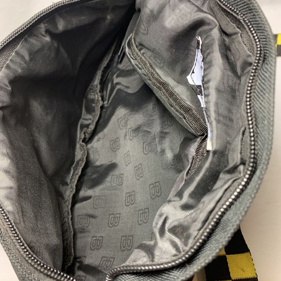 Bascom Projects Los Angeles Fanny Pack Black Yellow Checkerboard - Picture 4 of 6